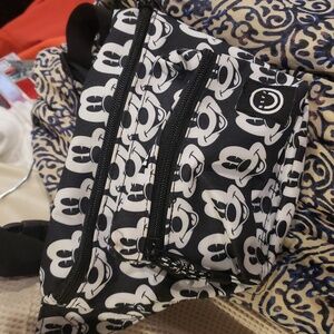 HUF Monochrome Character Print Waist Bag